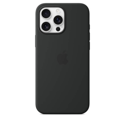 Çexol Apple iPhone 16 Pro Max Silicone Case with MagSafe - Black (MYYT3ZM/A)