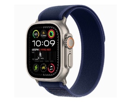 Smart saat Apple Watch Ultra 2 GPS + Cellular 49mm Natural Titanium Case with Blue Trail Loop - S/M (MX4J3RB/A)