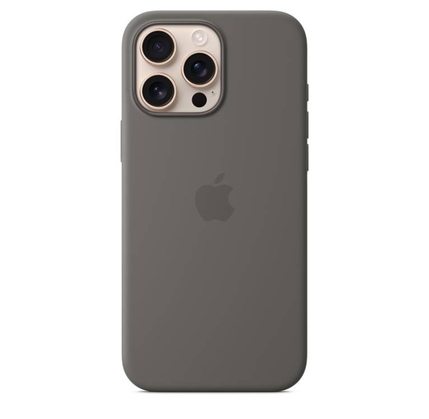 Çexol Apple iPhone 16 Pro Max Silicone Case with MagSafe - Stone Gray (MYYV3ZM/A)