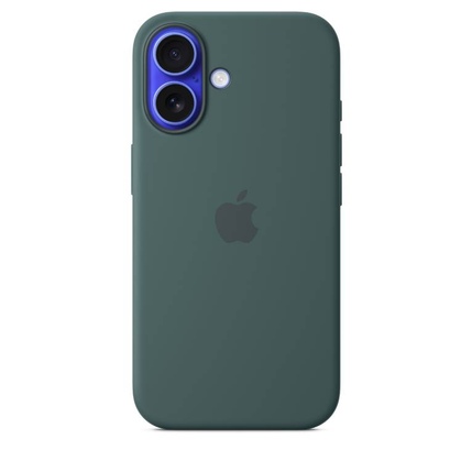 Çexol Apple iPhone 16 Silicone Case with MagSafe - Lake Green (MYY83ZM/A)