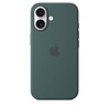 Çexol Apple iPhone 16 Silicone Case with MagSafe - Lake Green (MYY83ZM/A)