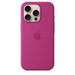 Çexol Apple iPhone 16 Pro Silicone Case with MagSafe - Fuchsia (MYYN3ZM/A)