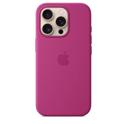 Çexol Apple iPhone 16 Pro Silicone Case with MagSafe - Fuchsia (MYYN3ZM/A)