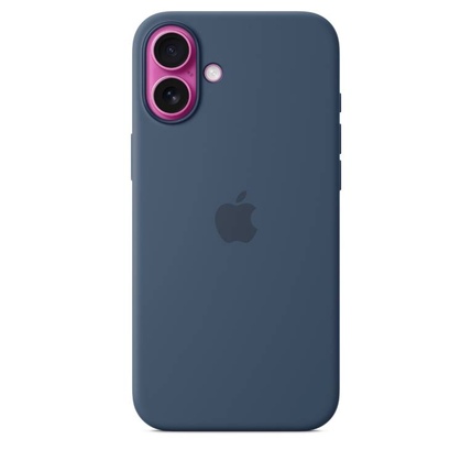 Çexol Apple iPhone 16 Plus Silicone Case with MagSafe - Denim (MYYA3ZM/A)