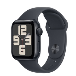 Smart saat Apple Watch SE GPS Gen.2 (2024), 40mm Midnight Aluminium Midnight Sport Band S/M (MXE73QI/A)