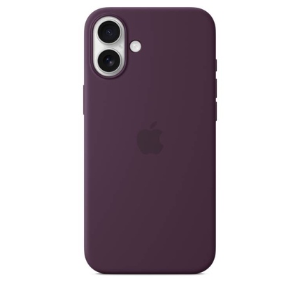 Çexol Apple iPhone 16 Plus Silicone Case with MagSafe - Plum (MYYD3ZM/A)