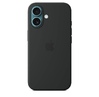 Çexol Apple iPhone 16 Silicone Case with MagSafe - Black (MYY13ZM/A)