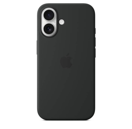 Çexol Apple iPhone 16 Silicone Case with MagSafe - Black (MYY13ZM/A)