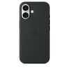 Çexol Apple iPhone 16 Silicone Case with MagSafe - Black (MYY13ZM/A)