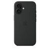 Çexol Apple iPhone 16 Silicone Case with MagSafe - Black (MYY13ZM/A)