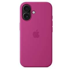 Çexol Apple iPhone 16 Silicone Case with MagSafe - Fuchsia (MYY53ZM/A)