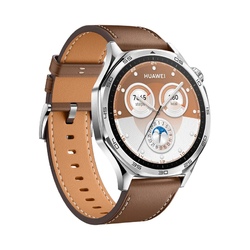 Smart saat HUAWEI GT 5 46mm Brown Composite Leather Strap (55020DGK)