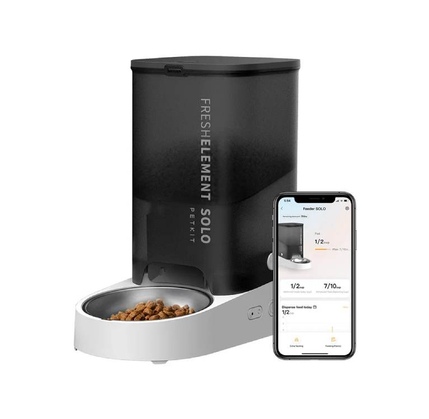 Petkit Smart yemək qabı ELEMENT SOLO SMART PET FEEDER GREY (P570G)