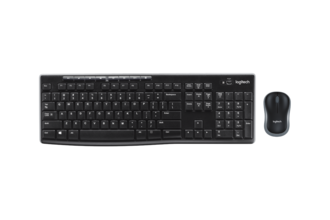 Simsiz klaviatura və kompüter siçanı seti LOGITECH   MK270 - EER - Russian layout