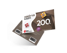 Baku Electronics Hədiyyə kartı 200 AZN