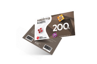 Baku Electronics Hədiyyə kartı 200 AZN