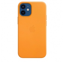 Çexol Apple iPhone 12 mini Leather Case with MagSafe - California Poppy- MHK63ZM/A