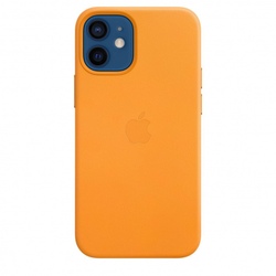 Çexol Apple iPhone 12 mini Leather Case with MagSafe - California Poppy- MHK63ZM/A