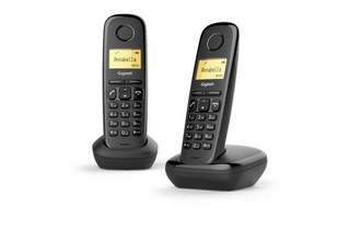 Ev telefonu Gigaset A170 DUO RUS BLACK