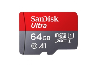 Yaddaş kartı MICROSD SANDISK 64Gb CLASS10, 100MB/s (SDSQUNC-064G-ZN3MN)