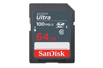 Yaddaş kartı SDXC SANDISK 64 GB (SDSUNB-064G-ZN3IN)