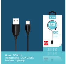 Kabel BWOO TPE Data Cable 2.4A  Fast Charge Lightning (BO-X-111L)