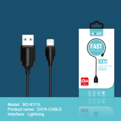 Kabel BWOO TPE Data Cable 2.4A  Fast Charge Lightning (BO-X-111L)