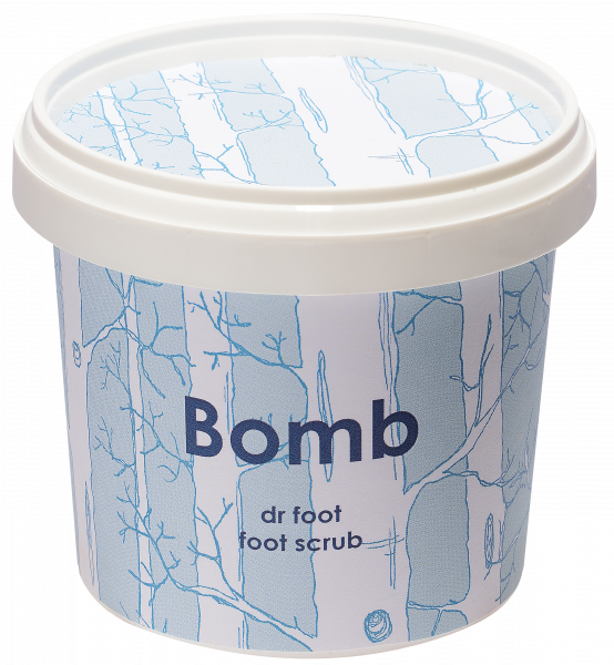 Bomb Cosmetics, Foot Scrub, Dr Foot Refreshing Foot Scrub